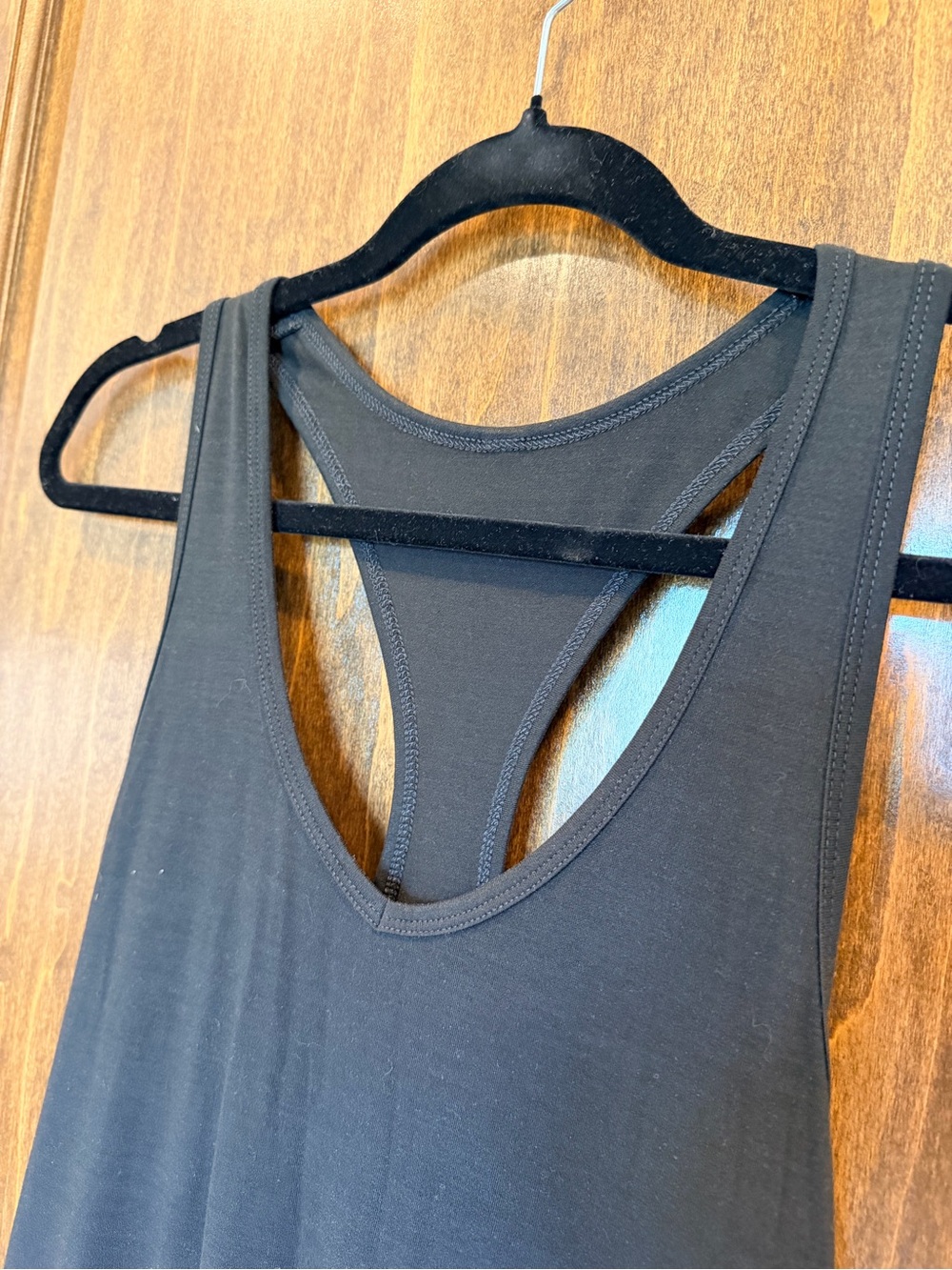 Vuori Black Racerback Jumpsuit with Drawstring - Picture 4 of 6